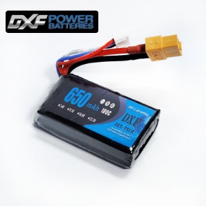 [행사]DXF 배터리 소프트 리튬11.1v 650mah 100c(3S) DXF 한국총판 RC9 정품dxf01 (XT60)