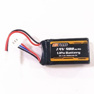 FMS LIPO 배터리, 2S, 7.4V, 900mAh, C2259, 신형 FCX18 LC80 RC 자동차용 배터리