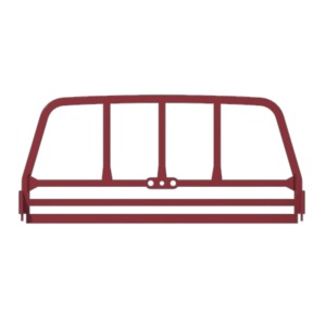 (C82-03-02.RD) Pickup truck back rack (RED)