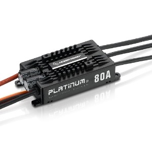 [프로급]Platinum 80A V5 변속기 6셀 지원 (GOBLIN 380/480~500급 3D헬기/대중형 3D비행기)