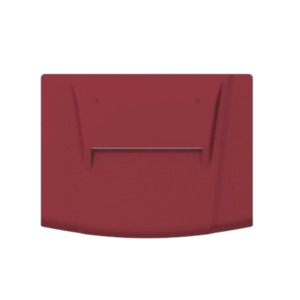 (C82-03-01.RD) Pickup truck hood (RED)