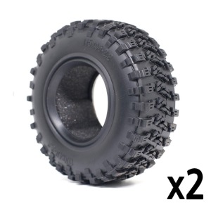 2.2 락크라울링 타이어 반대분 Rock Crawler Tires (2) 115x45mm (948679) YK4106, YK6101