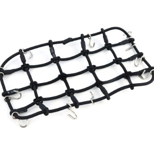 948678 1/10 스케일 악세서리 그물망 (블랙) (소) Cargo Net Luggage Rack Net 16x10cm 트라이얼 악세서리