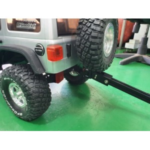 RC 1/6 Scale Axial SCX6 Jeep JLU Wrangler 알루미늄 메탈 웨건링크 &amp; 후크 악세사리 세트