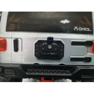 RC 1/6 Scale Axial SCX6 Jeep JLU Wrangler 알루미늄 메탈 스페어타이어 캐리어
