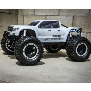 AP3513-17 Pro-Line Bash Armor Pre-Cut Monster Truck Body (White) (X-Maxx)