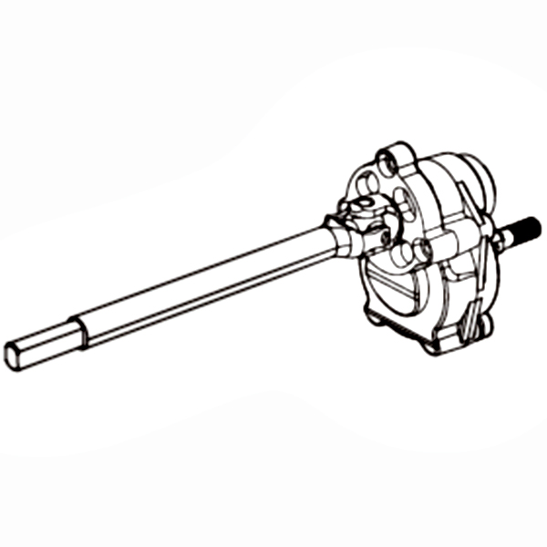 (P8HSB04) Rear Left Portal Axle Assembly