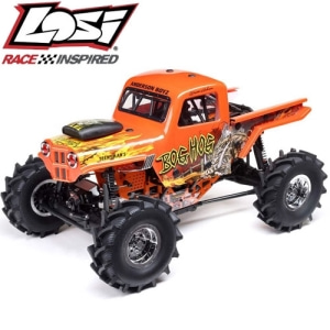 LOSI 1/8 LMT 4WD Solid Axle Mega Truck Brushless RTR, Bog Hog