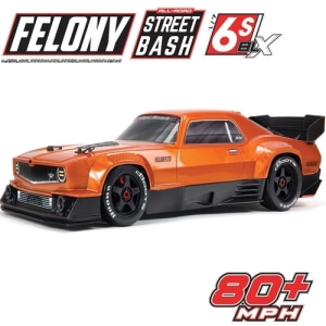 ARA7617V2T2  ARRMA 1:7 FELONY 6S BLX Street Bash All-Road Muscle Truck RTR (Orange)