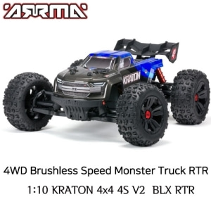 ARA4408V2T2 ARRMA 1:10 KRATON 4x4 4S V2 BLX RTR MT Black/Blue