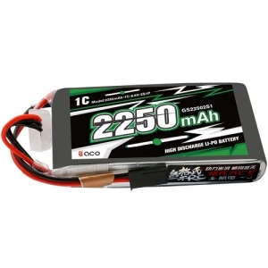 ACE2250 2250mAh 6.6V 2S 2S1P LiFe Battery Pack (Futaba 10PX, 7PXR, 4PM, 4PV, 4PX, 3PV) (크기 80 x 40 x 17mm)