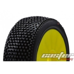 CR5-005-P31PY 1/8 Buggy Racing Tires Soft-P31 Pre-glued with Yellow Wheels (#CR5-005-P31PY)본딩 완료 / 소프트 / 반대분 입니다.