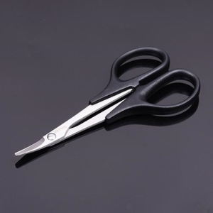 RNA-5530 (바디가위, 커브드) RNA Tool Black Cat Curved Scissor 1pc