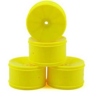 (4PC 한대분) JC3363Y JConcepts 12mm Hex Bullet 60mm Rear Wheels (4) (B6/RB6/SRX/XB4) (Yellow)