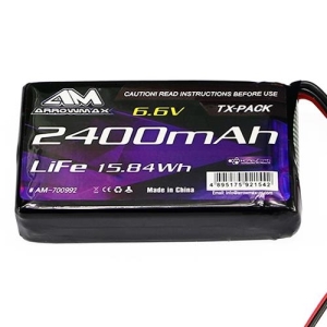 AM-700992 AM Lipo 2400mAh 6.6V For Futaba 4PK/4PX/4PV/7PX (후타바)