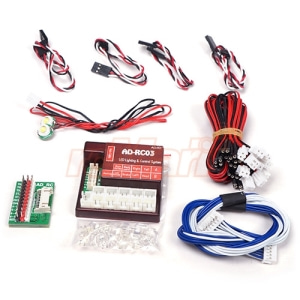 AD-RC03 AD-RC 4 Channel LED Lighting &amp; Control System For Crawler Truck Drift