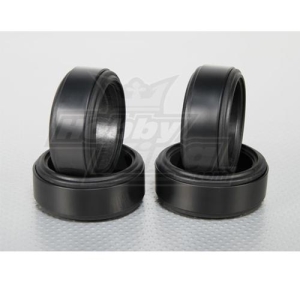TY-001 Turnigy 1:10 Scale Soft Rubber Drift Tires w/Removable Hard Plastic Ring RC Car 26mm (4pcs/set) (드리프트)