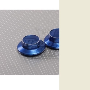 Blue Aluminum Hubcap (23mm Hex Adapter)