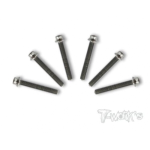 TSS-322H Titanium Hex. Socket Head Screw (6pcs.)