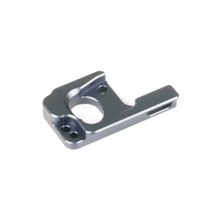 TKR9011 Motor Mount Insert (7075, gun metal ano, EB/ET48 2.0)