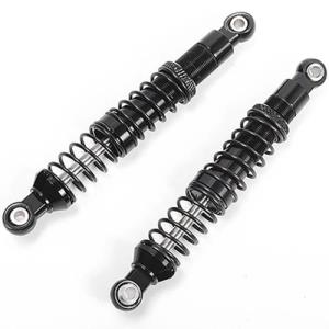 Z-D0039 Dual Spring 80mm Scale Black Shocks (Ver 2)