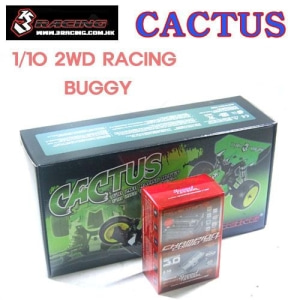 KIT-CACTUSSP 1/10 2WD BUGGY RACING CAR (미조립) + 스피드패션 모터(8.5t) + 변속기 셋트