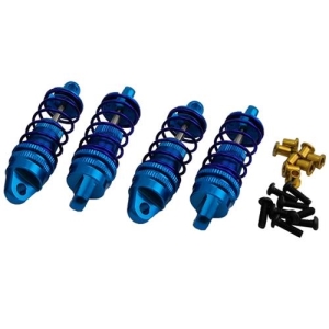 DTOR01018 (타미야 옵션파트 TT01 / TT02) Shock / Damper Set - For TT02 (63mm) - Blue Color