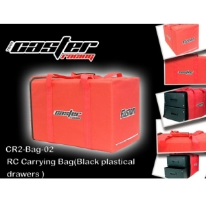 R2-BAG-02 RC Carrying Bag with Black plastical drawers
