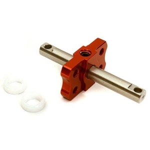 C28341RED Billet Machined Lock Diff Hub Spool for Traxxas 1/10 Bigfoot &amp; Other 2WD Trucks
