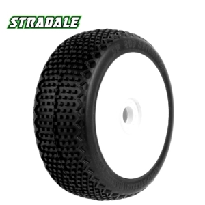 SP203MS SP 203 STRADALE - 1/8 Buggy Tires w/Inserts (4pcs) MEGA SOFT