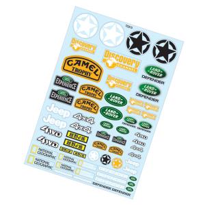 TC915 1/10 Crawler Sticker, A4