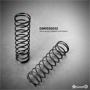 GM0020032 Shock Spring 19x68mm Soft Green (2)