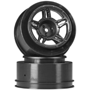 Duratrax SC Wheel Black Rear Slash/Blitz/SCRT10 (2)