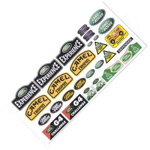 Land Rover Defender Camel Trophy Waterslide Decal  카멜트로피 습식 데칼