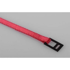 Z-S0929 Red Tie Down Strap with Metal Latch