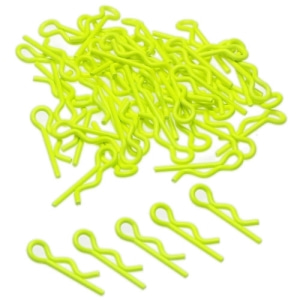 YA-0325YW Yeah Racing RC Body Clip For 1/8 1/10 1/12 50pcs Florescent Yellow