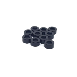 ZR-AS330K Aluminum Shim 3x6x3mm 10pcs Black