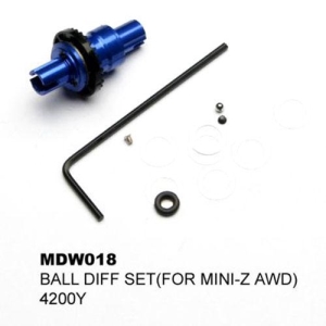 KYMDW018 BALL DIFF SET(MINI-Z AWD)