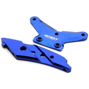 T8680BLUE Billet Machined Front Anti-Bending Plate for HPI Ken Block WR8 Flux