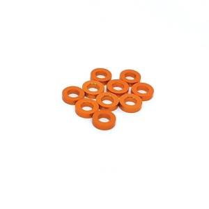 ZR-AS315O Aluminum Shim 3x6x1.5mm 10pcs Orange