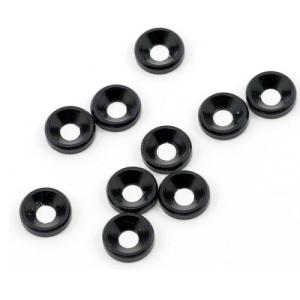 JQA032 M3 Countersunk Washer Set (10) (Black)