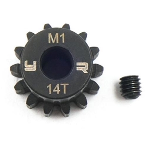 MG-10004 14T HD Steel Mod1 5mm Bore Motor Gear Pinion