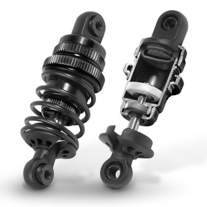 308307-K 1/10 TOURING ALU SHOCK ABSORBER-SET - BLACK (2)