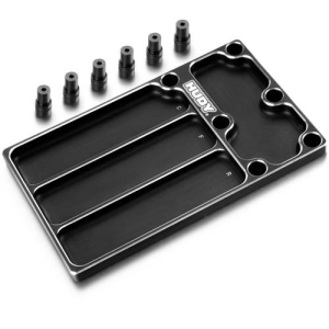 109841 HUDY ALU TRAY FOR 1/8 OFF-ROAD DIFF ASSEMBLY