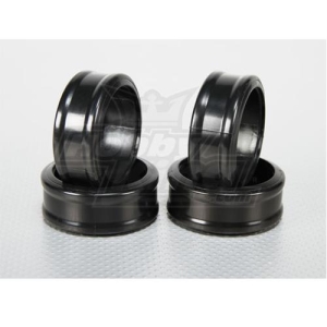 TY-019  Turnigy 1:10 Scale Hard Plastic Drift Tires w/ribbed edges RC Car 26mm (4pcs/set) (드리프트)