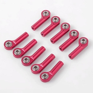 Z-S1639 [10개] M3 Offset Long Aluminum Rod Ends (Red) (10)