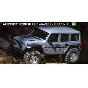 AXI03003T1 SCX10 III Jeep JL Wrangler w/Portals 1/10th RTR Gray