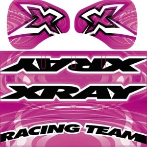 397350 XRAY WING STICKER - DIE-CUT - PINK