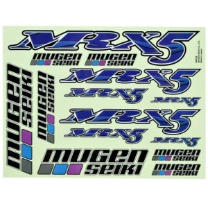 H2003 Mugen MRX5 Decal Sheet