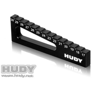 107720  HUDY CHASSIS RIDE HEIGHT GAUGE 17MM TO 30MM FOR 1/8 &amp; 1/10 OFF-ROAD